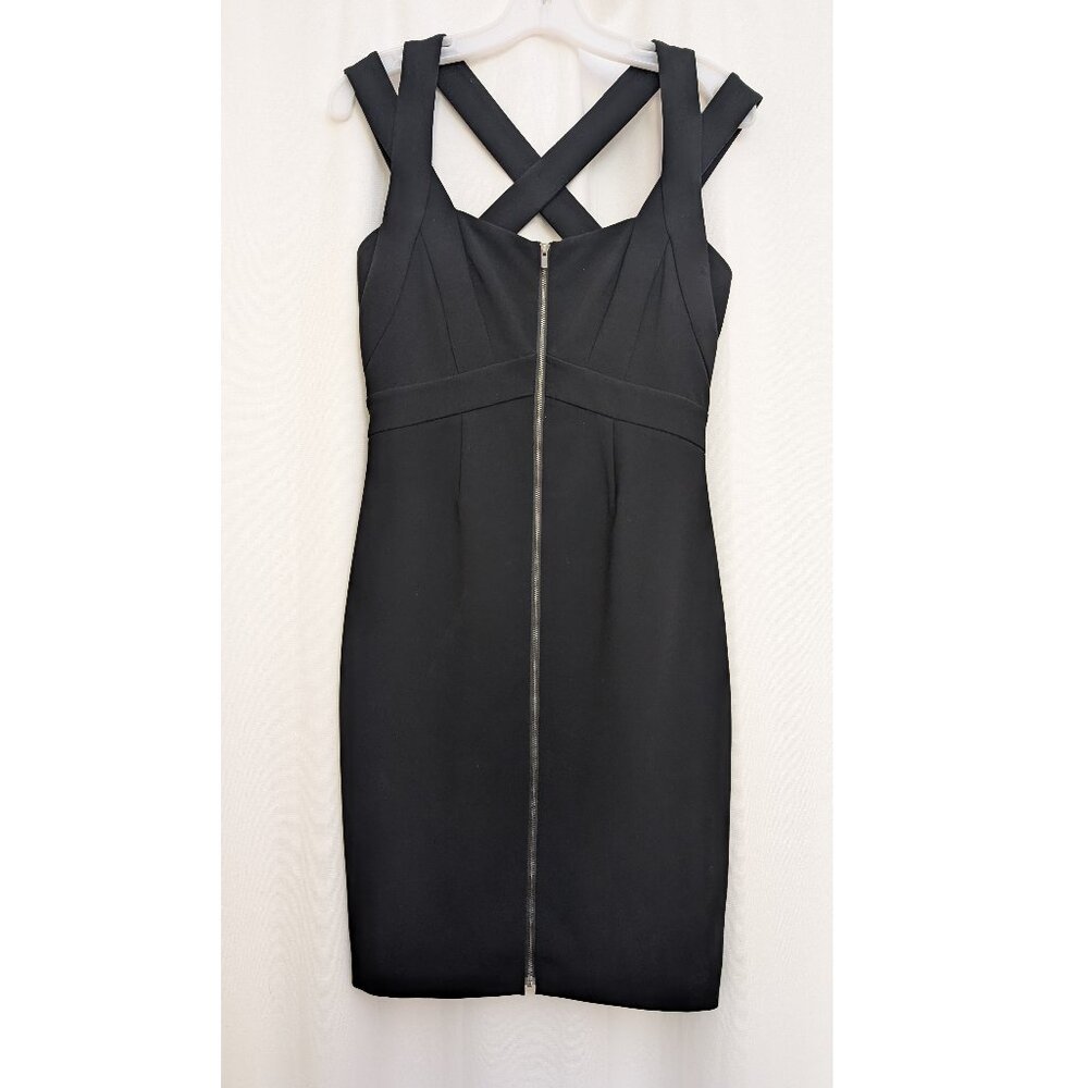 Diane von Furstenberg DVF Sz 4 Black Cocktail Dress